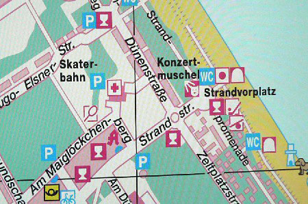 Karte Strandvorplatz Karlshagen